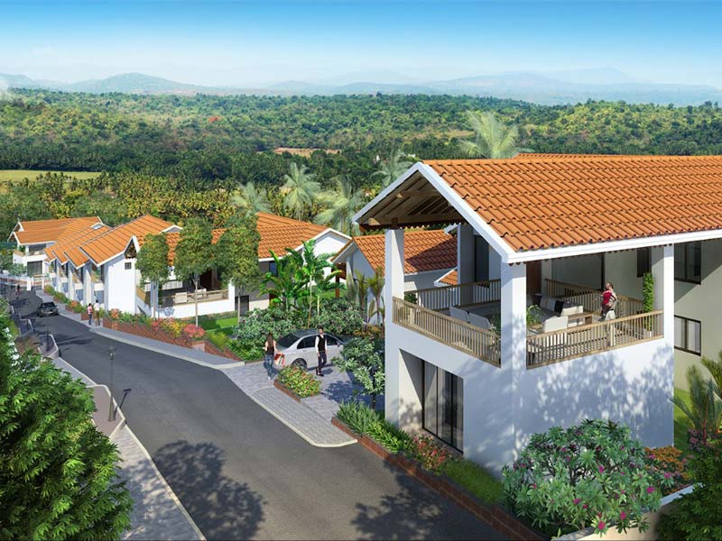 View from Villa P9